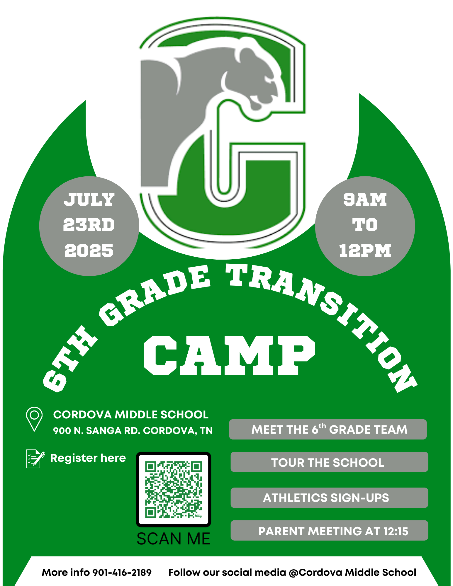 6th grade camp
